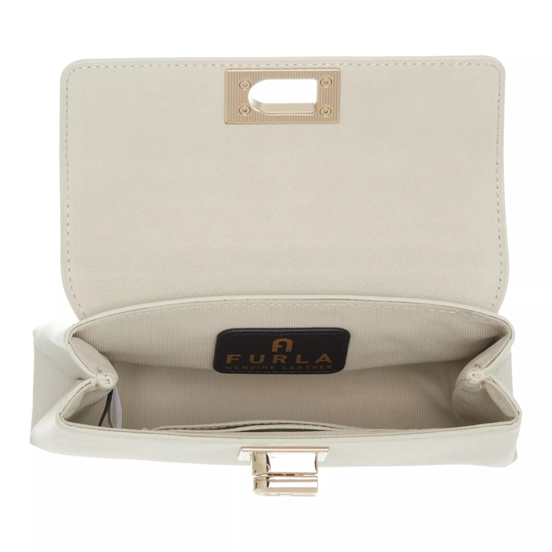 Furla Crossbody Bag Furla 1927 Mini Crossbody Top Handle Marshmallow(Image 5)