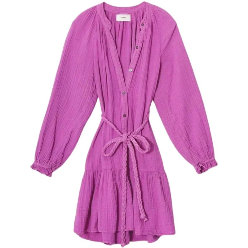 XIRENA Midikleid Xirena Rainey Jurken Paars Raineyx314009 Rainey -  lila