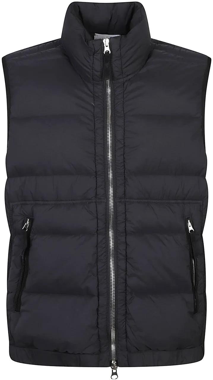 Stone Island - Rds Down Vest Black - Größe M - schwarz