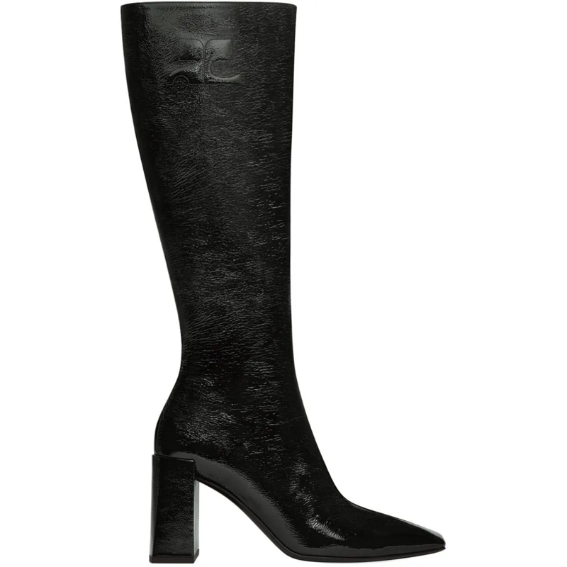 Courrèges Stiefel Boots Black schwarz