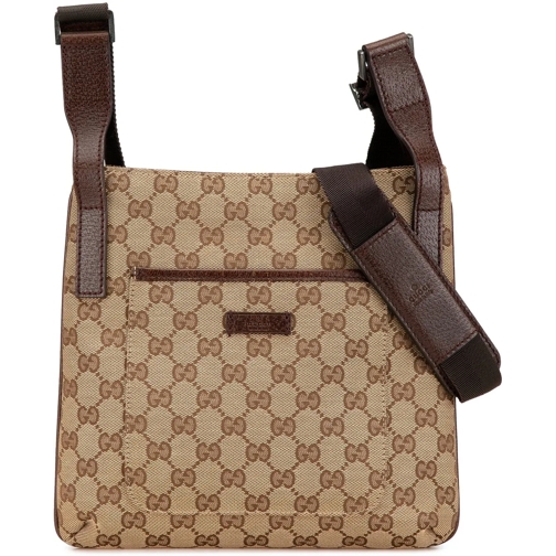 Gucci Sac à bandoulière 2000-2015 GG Canvas Crossbody braun