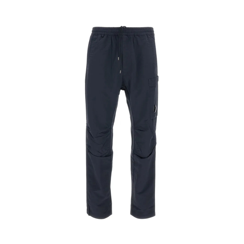 CP Company Pantalon Relaxed-Fit Cargo Pants With Lens Detail Black