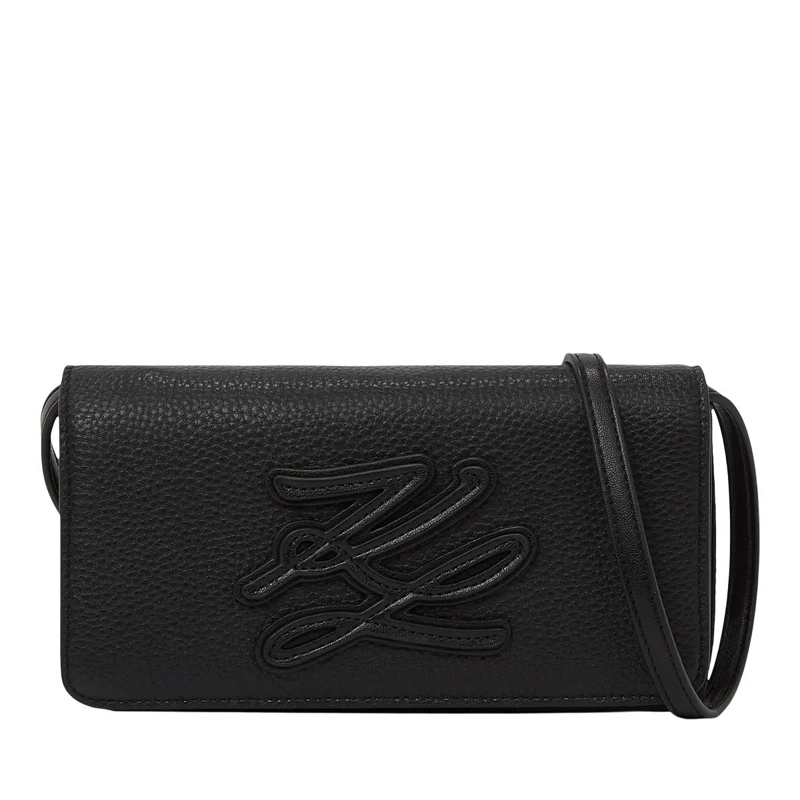 Karl Lagerfeld Crossbody Bag MINI K/AUTOGRAPH FLAP Mini-Tasche schwarz
