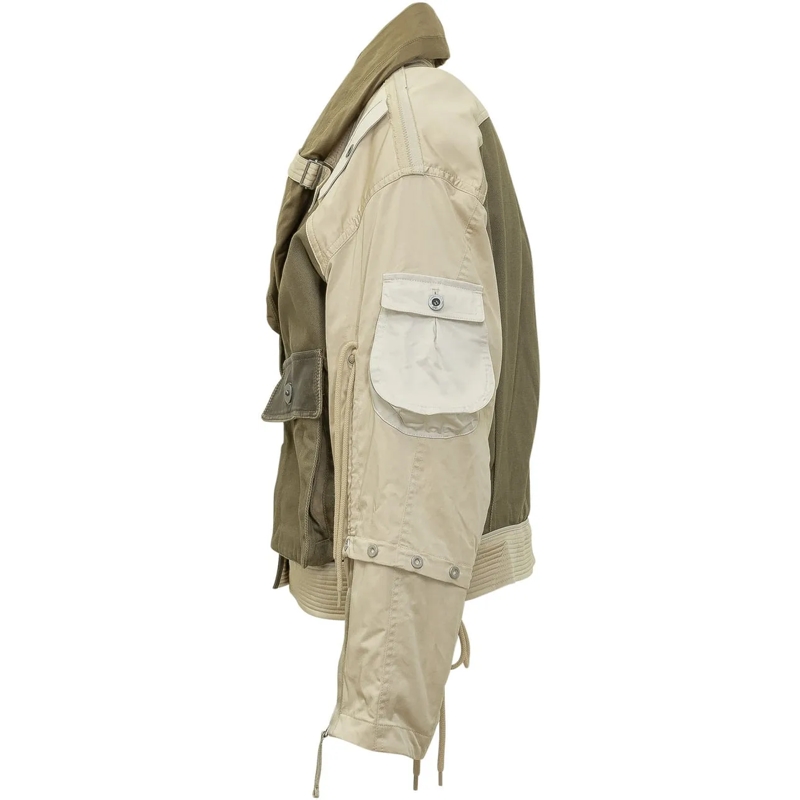 Isabel Marant Veste de transition Giacca Utility Corta Multitasche con Cinturini grün(Image 3)