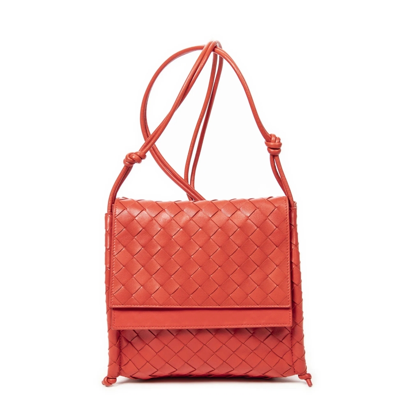 Bottega Veneta Crossbody Bag Double Flap Crossbody rot