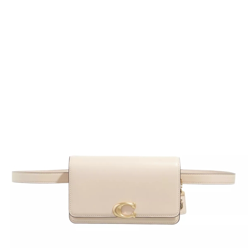 Coach Luxe Refined Calf Leather Bandit Belt Bag Ivory Borsetta a tracolla