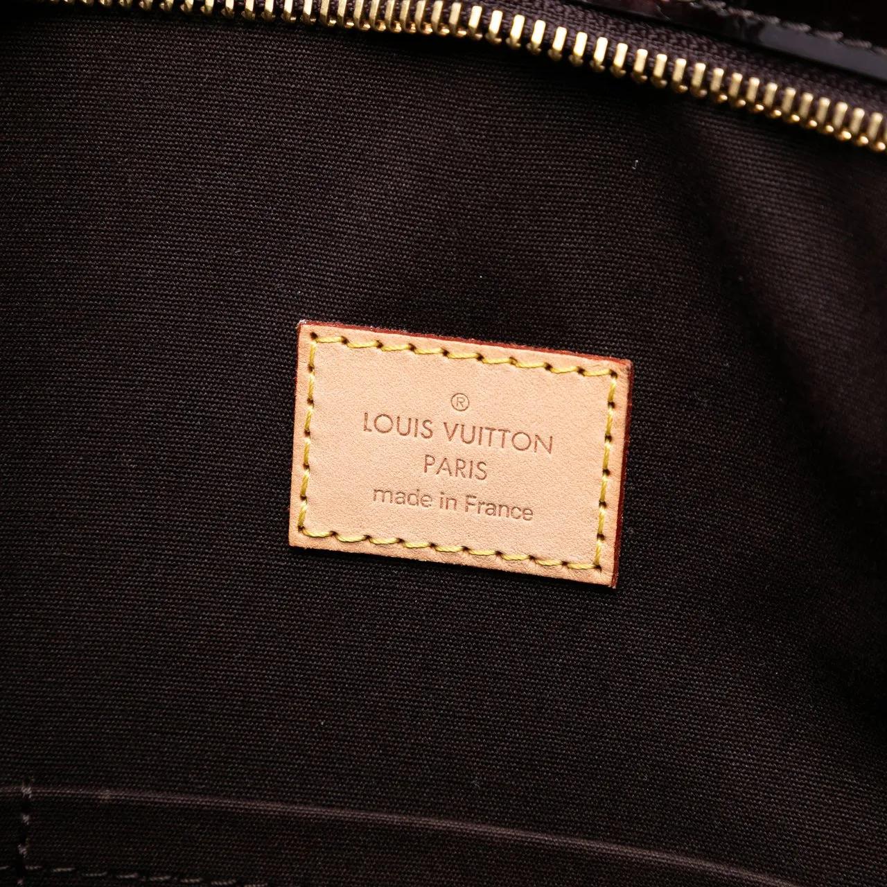 Thumbnail - Louis Vuitton Shopper - Monogram Vernis Brentwood - Gr. unisize - in Orange - für Damen