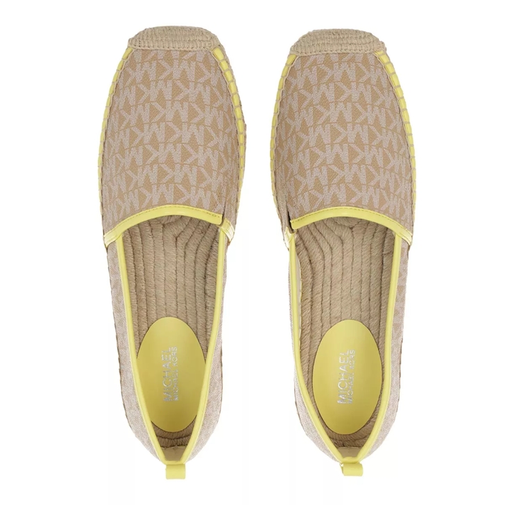 Michael kors espadrilles best sale gold