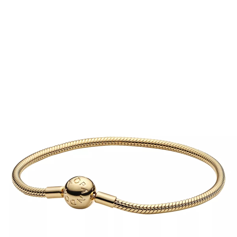 Pandora Armband Moments Schlangen-Gliederarmband Gold