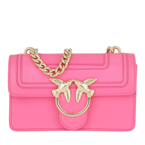 Pinko Mini Love Crossbody Bag Rosa Fluo Cross body-väskor