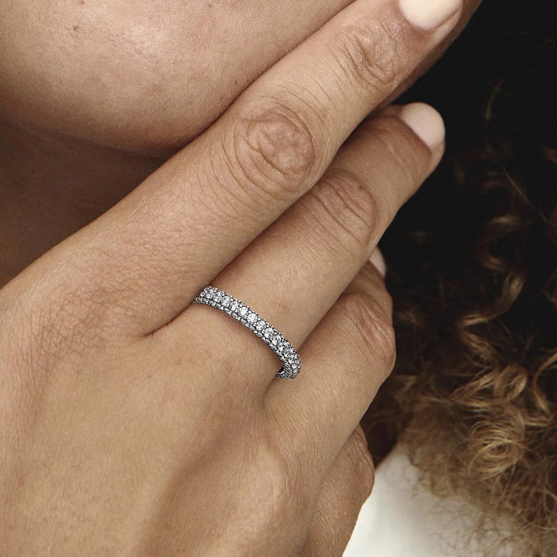 Pandora Bague d'éternité Pandora Timeless Pavé Single-row  Clear(Image 2)