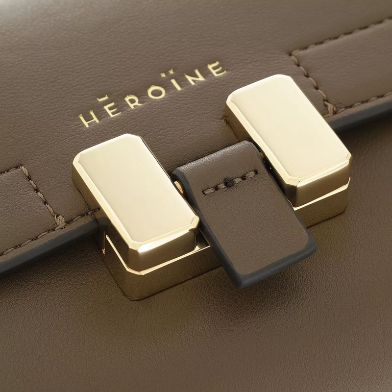 Maison Hēroïne Crossbody Bag Carrie Crossbody Dark Khaki(Image 4)