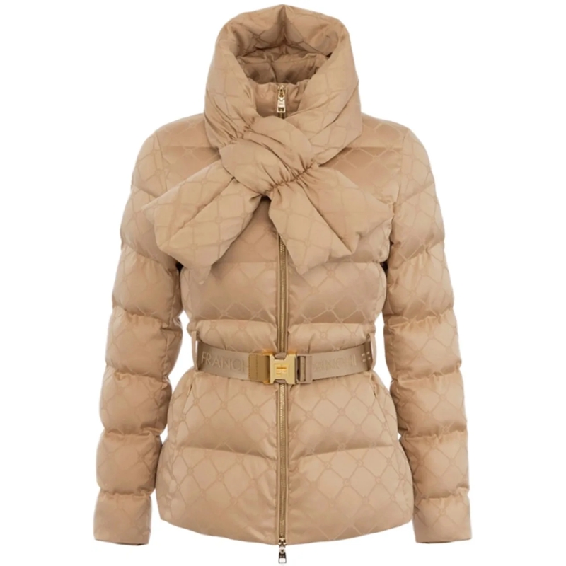 Elisabetta Franchi Veste de transition Coats Miele beige
