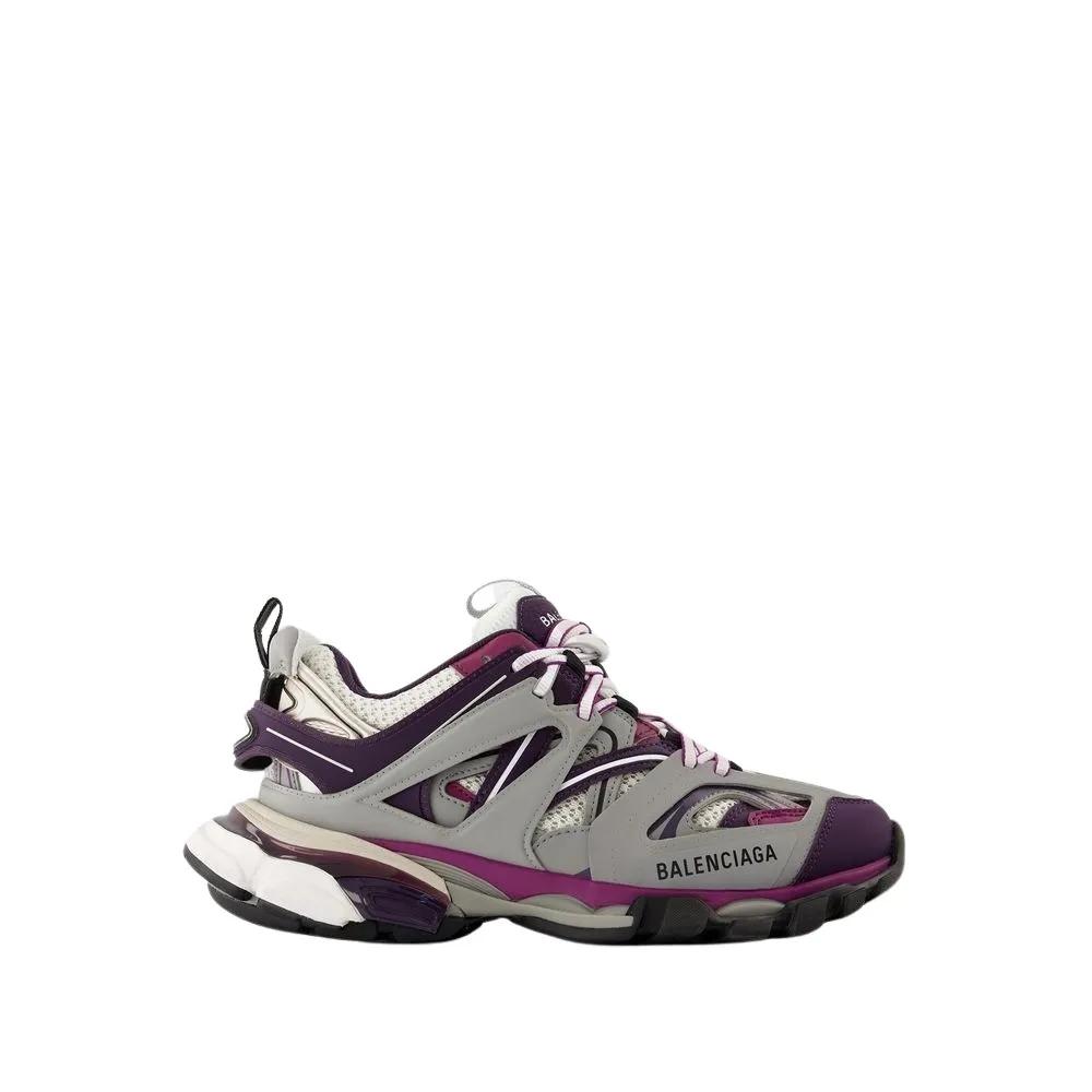 Balenciaga Low-Top Sneaker - Track Sneakers - Synthetic - Grey/Purple - Gr. 36 (EU) - in Grau - für Damen