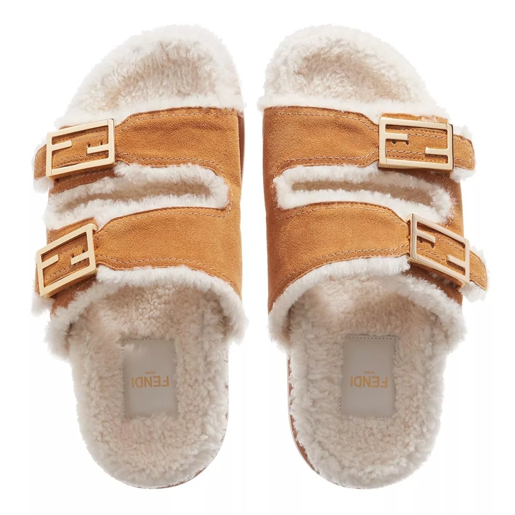 Fendi fur sandals hotsell