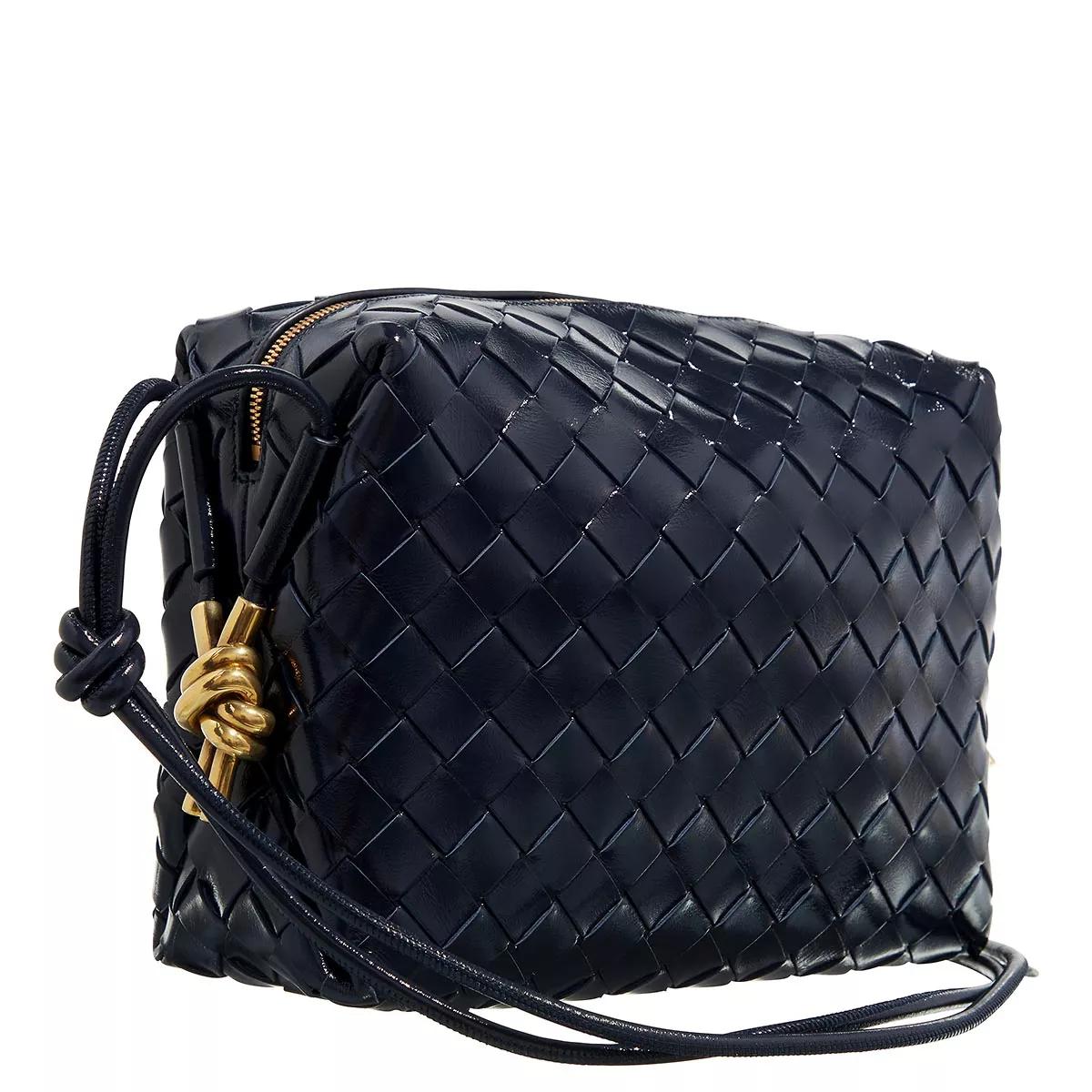 Bottega Veneta Crossbody bags Intrecciato Shoulder Bag in blauw