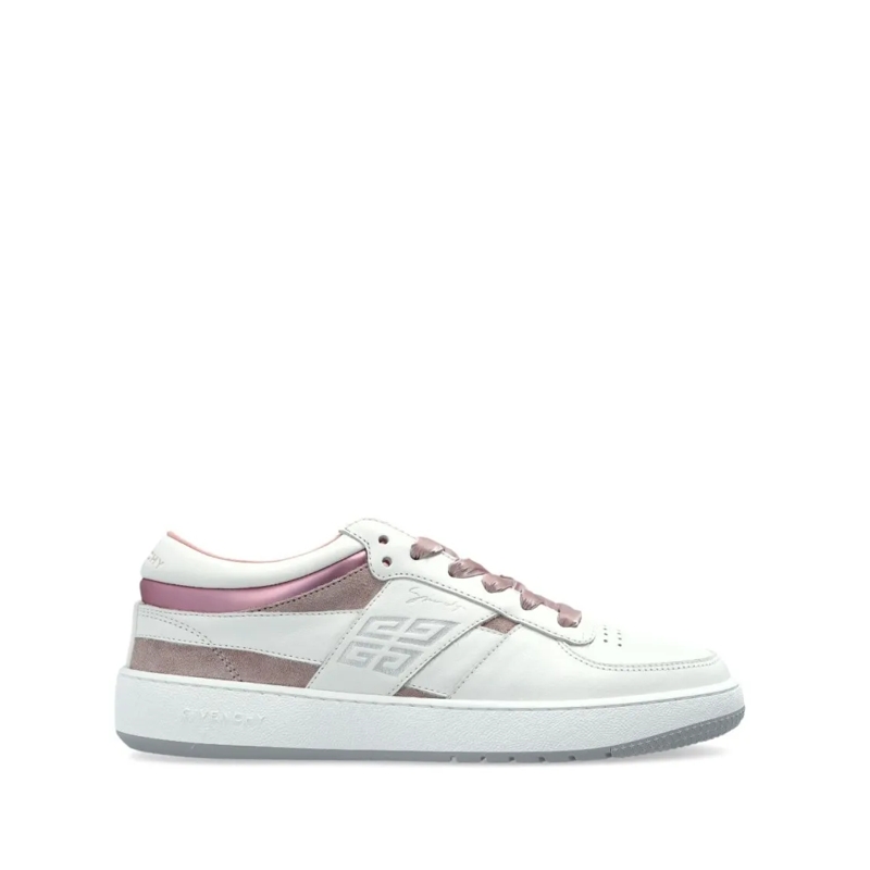 Givenchy Low-Top-Sneaker Mixed Leather Sneakers White