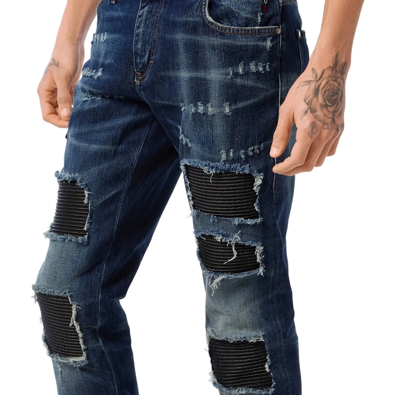 Philipp Plein Skinny-Leg-Jeans Für Ihr Outfit empfehlen wir diese Jeans mit edlen dunkel-blau(Image 5)