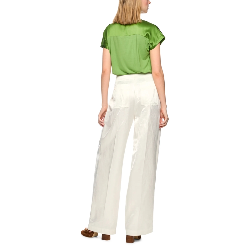 Marc Cain Stoffen broek Hose WICHITA bright ecru(Image 3)
