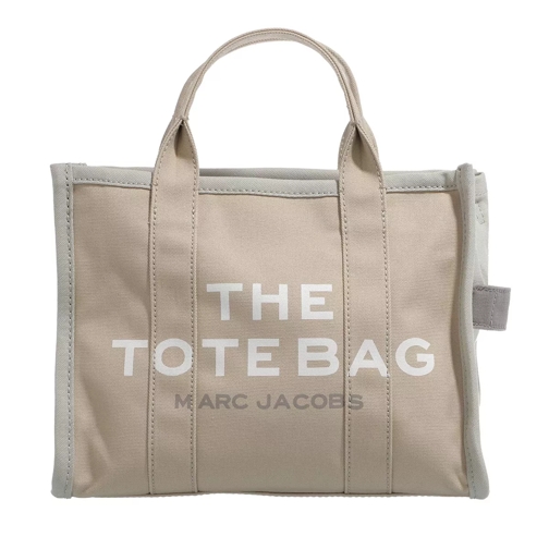 Marc Jacobs The Small Colorblock Tote Bag Beige Multi Rymlig shoppingväska