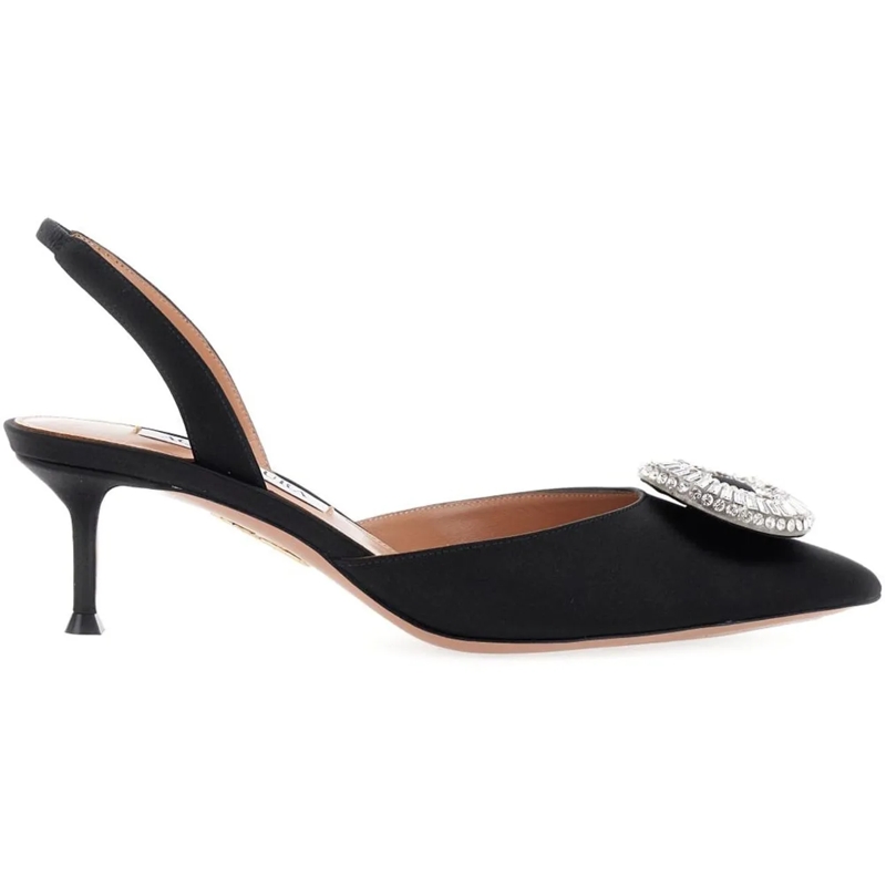 Aquazzura Escarpins With Heel Black schwarz