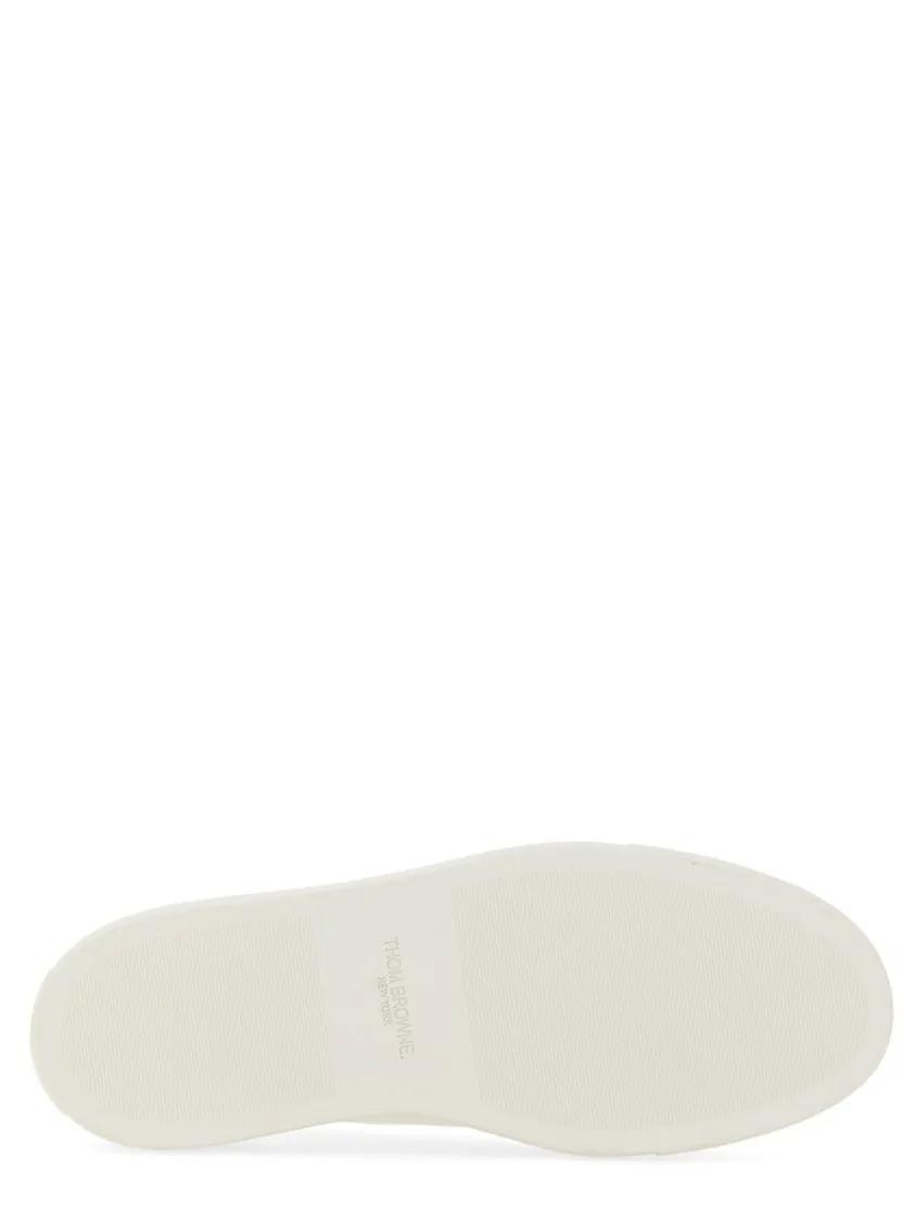Thumbnail - Thom Browne Low-Top Sneaker - Tennis Sneaker - Gr. 7 - in Weiß - für Damen