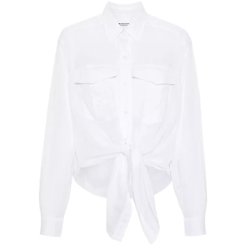 Etoile Isabel Marant White Nath Shirt White 