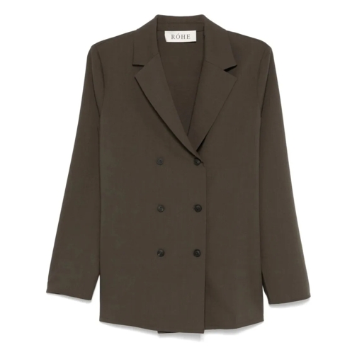 Róhe Blazer Tailored Blazer Brown