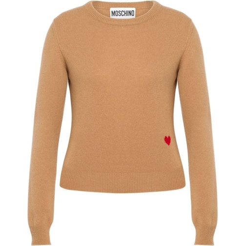 Moschino  Sweaters Brown schwarz