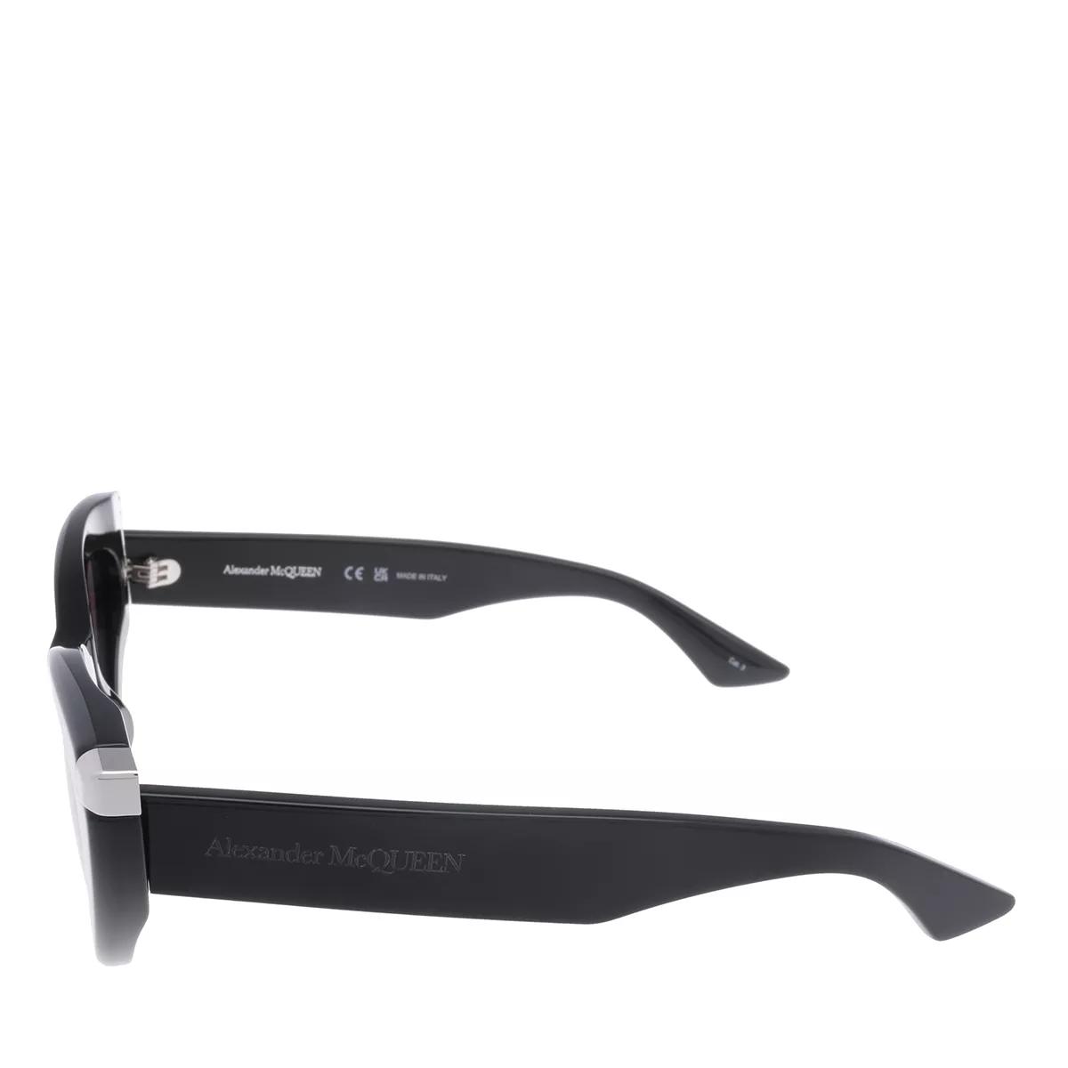 サングラス ALEXANDER MCQUEEN Woman Sunglasses Black AM0442S 001 Alexander McQueen™ AM0442S Cat-Eye Sunglasses | EyeOns.com