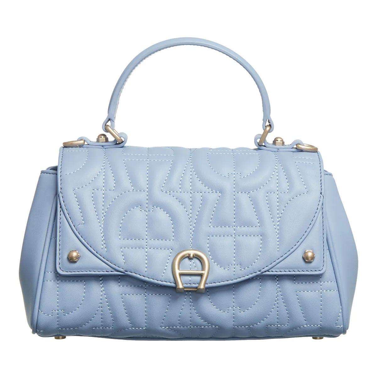 Aigner Satchel Bag - Diadora - Gr. unisize - in Blau - für Damen