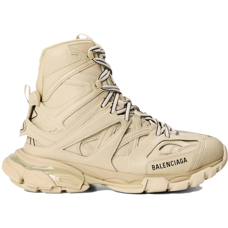 Balenciaga Low-Top-Sneaker Track Hike Faded High-top Sneakers beige