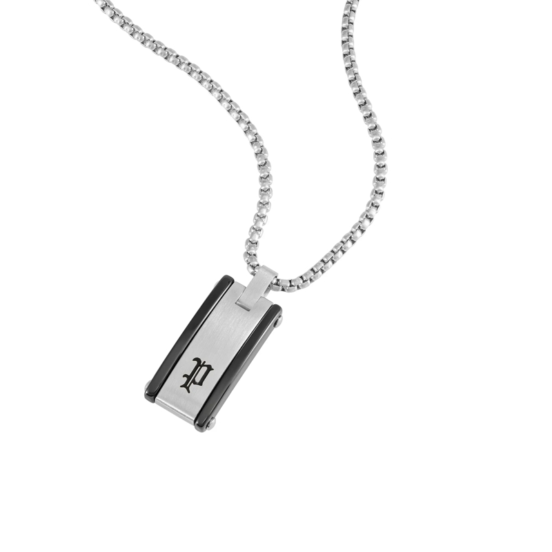 Police  Herrenkette Ceramica I- Herrenkette- Farbe: sil silber(Image 2)