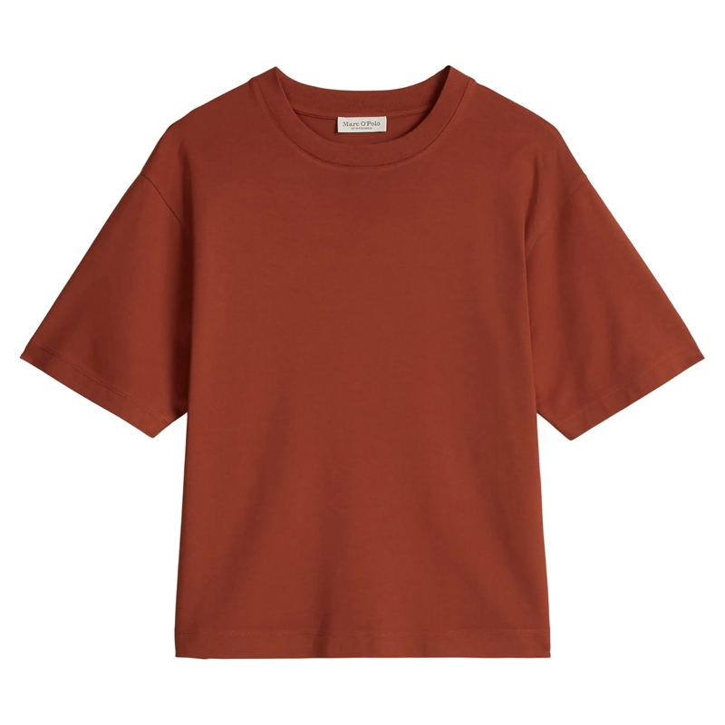 Marc O´Polo Hemd T-Shirt relaxed 1er Pack rot