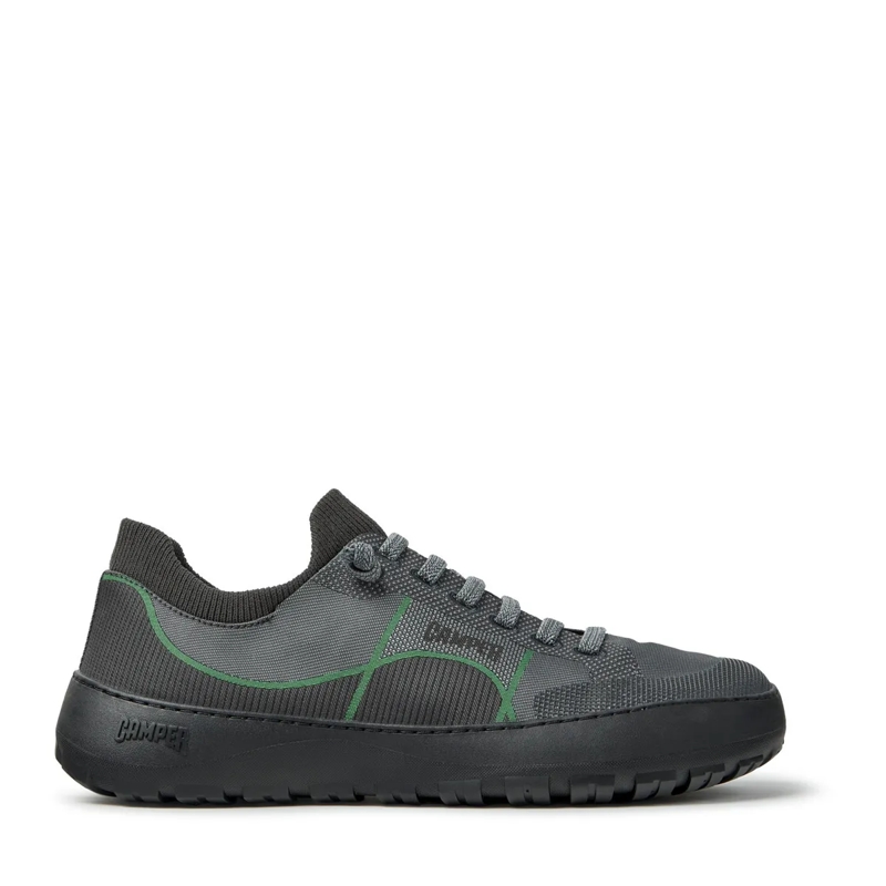 Camper Low-Top-Sneaker Der sportlichste Peu kombiniert extralanglebige Ma grau