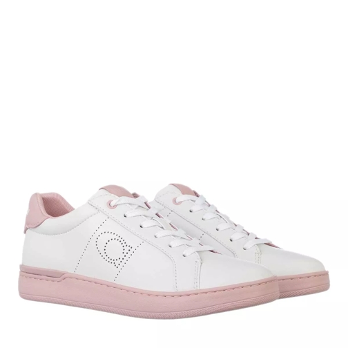 Coach Lowline Leather White/Aurora Low-Top Sneaker