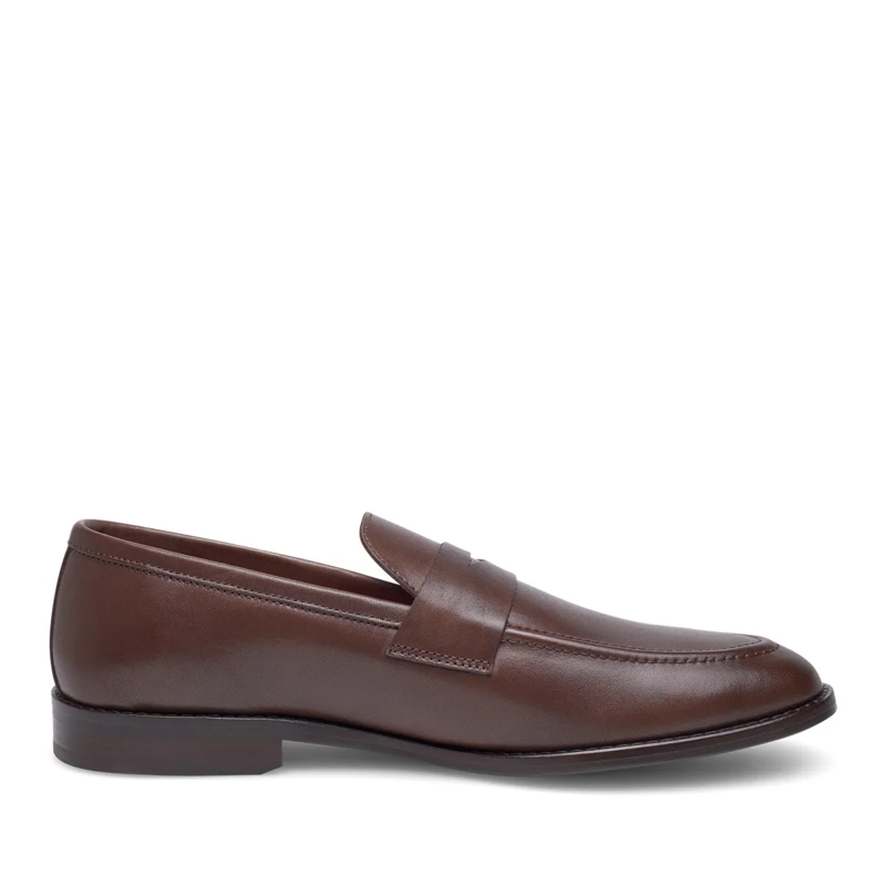 Henry Stevens Monkstraps Loafer Wallace PL dunkel-braun