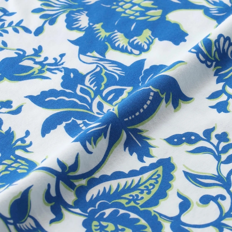 Etro T-Shirt T-Shirt mit floralem Muster blau(Image 3)