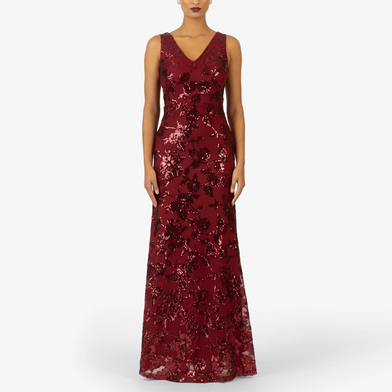Kraimod Abendkleid Abendkleid bordeaux(Image 3)