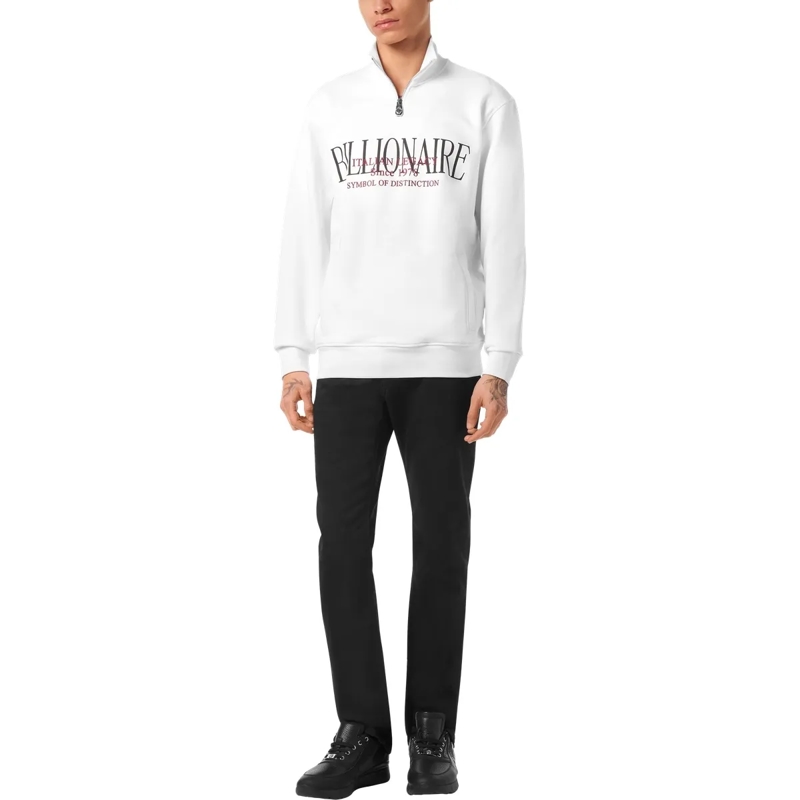 BILLIONAIRE Top Sweatshirt weiss(Image 3)