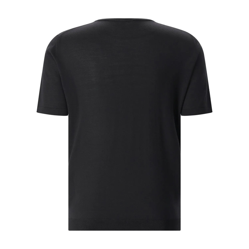 Roberto Collina T-shirt Kurzarm-Pullover aus Seide weiß(Image 5)