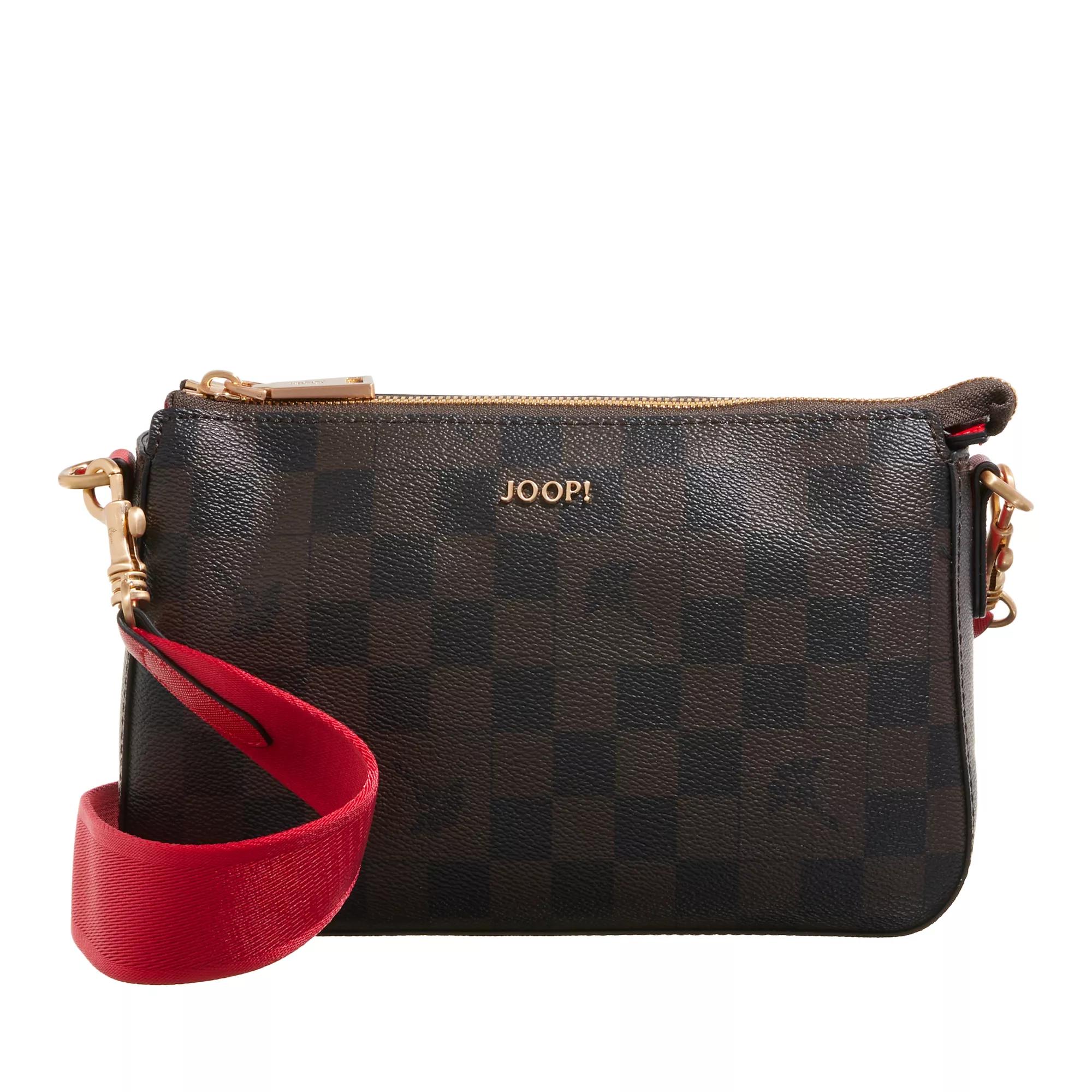 JOOP! Crossbody Bags - Piazza Edition Jasmina Shoulderbag Shz - Gr. unisize - in Braun - für Damen