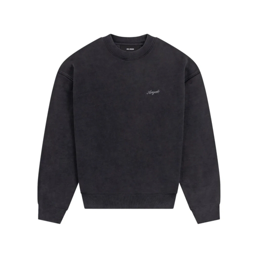 Axel Arigato Black Washed Organic Cotton Sweatshirt Black Tröjor