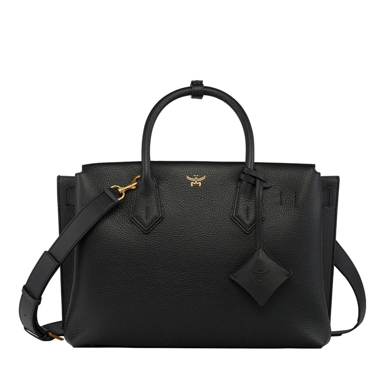 MCM Draagtas Milla Lthr Tote Med Bk Black