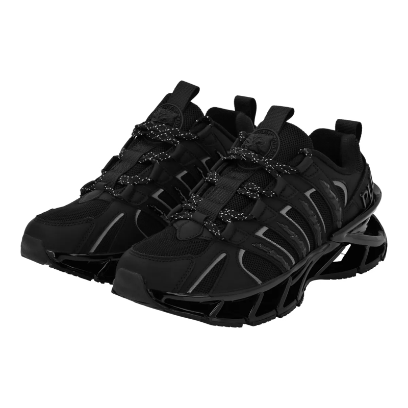 Plein Sport Low-Top-Sneaker Runner Sneaker schwarz(Image 2)