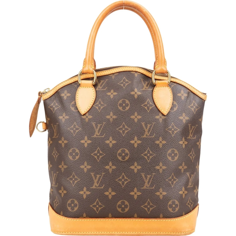 Louis Vuitton Tote Louis Vuitton Canvas Monogram Lockit PM Handbag braun