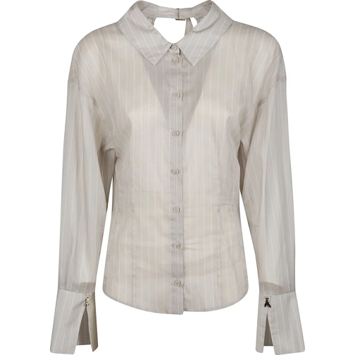 Patrizia Pepe Blusen Shirt Grey grau