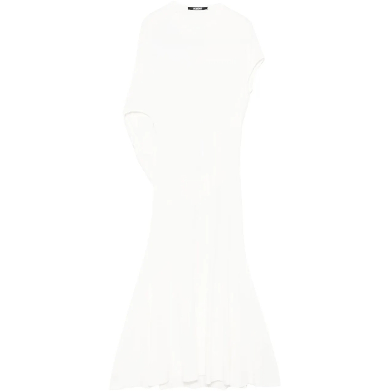 Jacquemus Robe midi Dresses White weiß