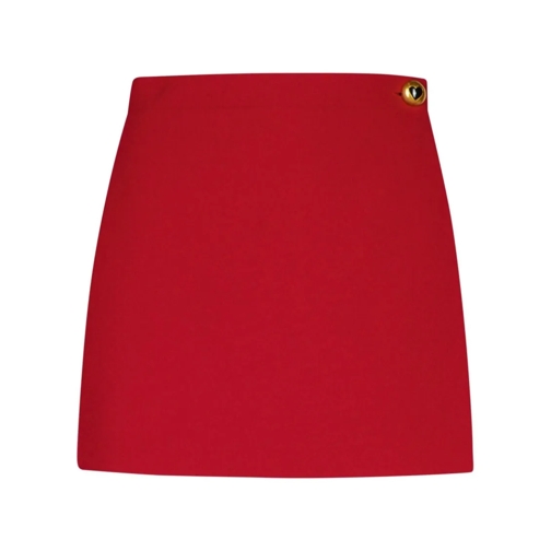 Moschino Burgundy Polyester Blend Shorts Red Legere Shorts