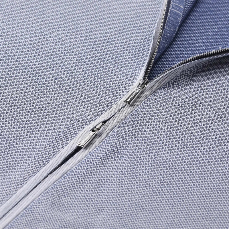 Moorer Overgangsjas Strickjacke Urbino blau(Image 4)